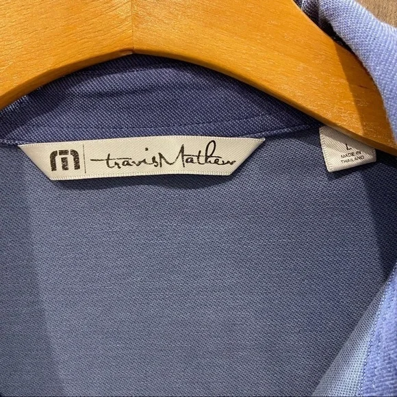 Travis Matthew Polo Golf Short Sleeve Shirt Large - Picture 3 of 8
